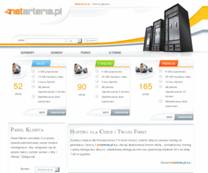 netarteria.eu: Hosting WWW, Tani Hosting od 52zł/rok - Netarteria.pl
Szukasz miejsca dla firmowej strony? Chcesz zmienić dotychczasowy hosting na pewniejszy i tańszy? Netarteria.pl - hosting profesjonalny dla firm.