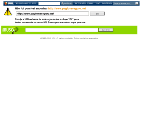 pagfoneseguro.net: UOL - O melhor contedo
