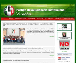 priyucatan.org.mx: Partido Revolucionario Institucional :: Yucatán
