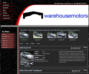 warehouseautos.com: Warehouse Motors: Inventory - Jacksonville, FL
Warehouse Motors is a used car dealership in Jacksonville, FL.