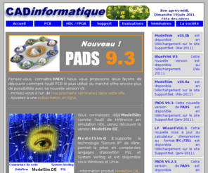 cadinformatique.com: CADinformatique : Distributeur de CAO électronique
 CADinformatique : Distributeur des logiciels Mentor et Downstream