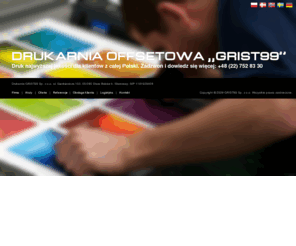grist99.com: Drukarnia Warszawa - druk offsetowy
Drukarnia offsetowa w Warszawie.