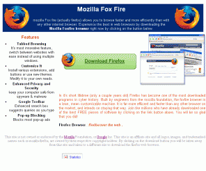 mozilla-foxfire.com: Mozilla Foxfire Browser - Fox Fire DownloadThe ...