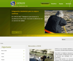 oikosaqp.com: Welcome to the Frontpage
OIKOS CONSULTORIA AMBIENTAL S.A.C