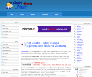 chat grati senza registrazione italiana gratuita