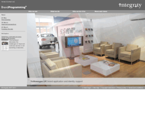 agencyintegrity.com: Integrity » BrandProgramming®
Wayfinding consultancy, brand identity rollout, brand management, brand engagement, project management services