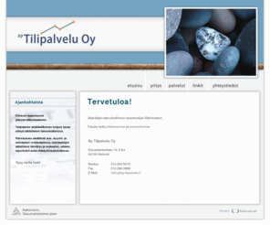 ay-tilipalvelu.fi: Ay-Tilipalvelu Oy
Ay-Tilipalvelu Oy on vuonna 1984 perustettu järjestökentän taloushallintopalveluiden asiantuntija