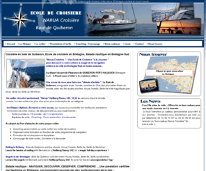 ecole-croisiere-quiberon.com: Croisiere Baie de Quiberon golfe Morbihan nautisme Voilier Narua
Ecole croisiere Baie de Quiberon golfe Morbihan Voilier Narua 56 Bretagne sud Belle ile Houat Houedic  