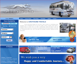 greyhoundtravels.com: GREYHOUND Travels - ticketSimply - Online Bus tickets from Ernakulam to Bangalore, Calicut, Coimbatore, Kannur, Madurai, Mangalore, Manipal, Payyannur, Sivakasi, Udupi  - Bus Tickets Online, Online Bus Reservation
GREYHOUND Travels