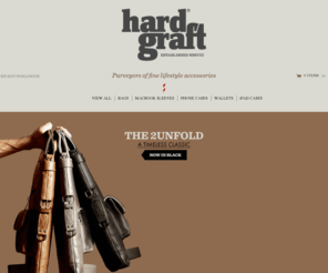 hardgraft.org: hard graft | Purveyors of fine lifestyle accessories
Purveyors of fine lifestyle accessories | Felt & Leather Laptop Sleeves, iPad Cases, iPhone Cases | Designed in Austria. Handmade in Italy.