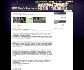 huskylax.com: Husky Lacrosse
University of Washington Huskys Lacrosse.