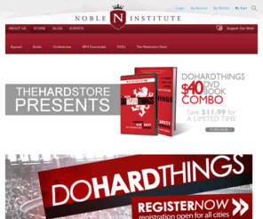 noblebooks.org: Noble Books
NobleBooks.org brings you popular seminars from best-selling author and conference speaker, Gregg Harris, and his wife, Sono Harris. NobleBooks.org serves as the resource site for Noble Institute for Leadership Development.