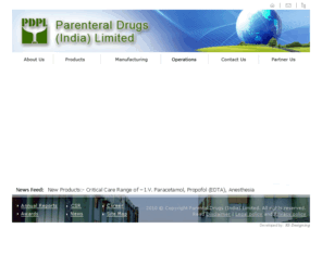 Parenteral Drugs India