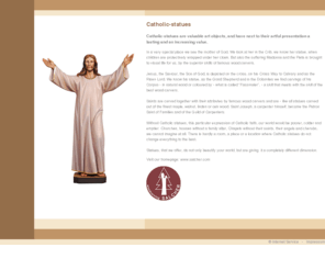 catholic-statues.com: Catholic-statues - salcher woodcarvings
Catholic-statues are valuable art objects, and have next to their artful presentation a lasting and an increasing value.