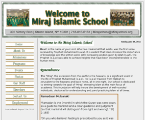 mirajschool.com: Welcome to the Miraj Islamic School Website
Miraj Islamic School