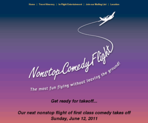 nonstopcomedyflight.com: Nonstop Comedy Flight
