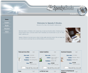 speedyebooks.com: Speedy E-books
Speedy E-books