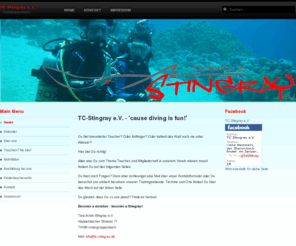 tc-stingray.com: Tauchclub Stingray e.V.
Joomla! - dynamische Portal-Engine und Content-Management-System