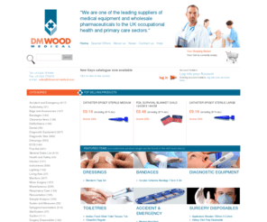 dmwood-medical.com: DM Wood Medical
D M Wood Medical is one of the UK's leading distributors of medical equipment and supplies, serving both the public and private sectors.