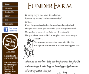 funderfarm.com: Freshly Ground, Whole Grain, Organic Flour & Oats -- FunderFarm
Order freshly ground, whole grain, organic flour & oats & baking mixes online, shipped within 24 hours of milling.  