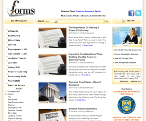 forms.com: Forms.com - Free Legal Forms, Power of Attorney Forms, Wills, Liens, Bill of Sale Forms, Affidavits, Divorce Forms and over 50,000 additional forms for download
Find thousands of free legal forms, rental agreements, contracts, leases, notices, and letters with our specialized legal form search engine.