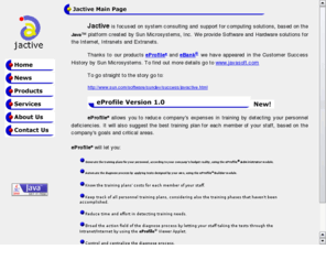 jactive.com: Jactive, Inc. Where Java comes first....
