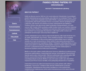 papenu.net: www.papenu.net - Pansio-Perno PaPeNu ry
