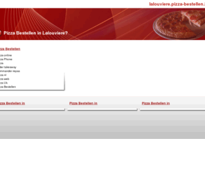 pizza-bestellen-lalouviere.be: Pizza Bestellen Lalouviere
