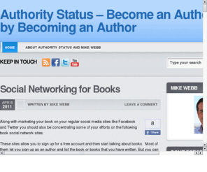 authoritybranding.com: Authority Branding
Authority Branding with Mike Webb. Become an authority by becoming an author.