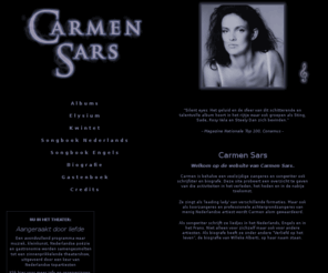 carmensars.nl: Carmen Sars - singer-songwriter
Carmen Sars - singer-songwriter