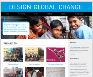 designforglobalchange.com: Design Global Change › PROJECTS
Design Global Change is a creative tank, applying the power of design to develop projects that bring positive change to communities around the world.