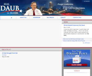 haldaub.com: Hal Daub for Mayor - Home
