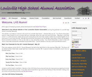 louisvillealumni.org: LHS Alumni Website
Joomla! - the dynamic portal engine and content management system