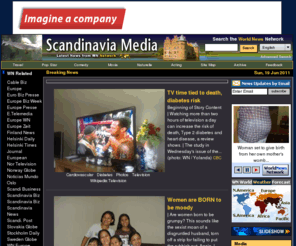 newscandinavia.com: Scandinavia Media_old
Scandinavia Media from the most comprehensive global news network on the internet. International News and analysis on current events, business, finance, economy, sports and more. Searchable news in 44 languages from WorldNews Network and Archive