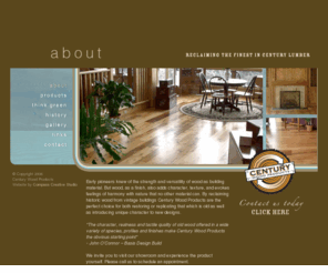 centurywood.com: Century Wood Products Inc. - Historic wood, Reclaimed Timbers, Antique Vintage Flooring & Lumber, Fergus, Ontario, Canada
