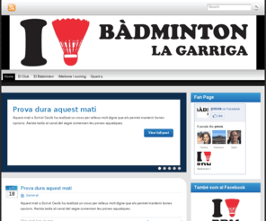 cesib.org: BLOC DEL BÀDMINTON LA GARRIGA - CESIB » Bàdminton la Garriga
Bàdminton la Garriga