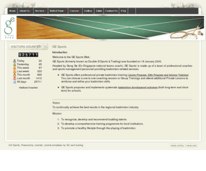 gesports.com.sg: GE Sports
Joomla! - the dynamic portal engine and content management system
