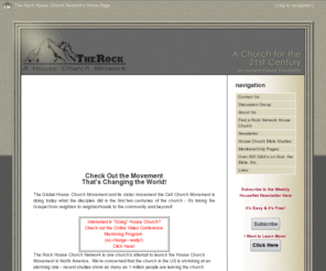 therockcc.us: The Rock House Church Network - Support Training Coaching
and Multiplication
