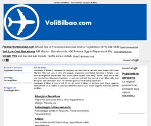 volibilbao.com: Voli Bilbao - Voli low cost Bilbao
Voli low cost dall'aeroporto di Bilbao