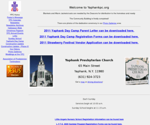 yaphankpc.org: Yaphank Presbyterian Church Home Page

