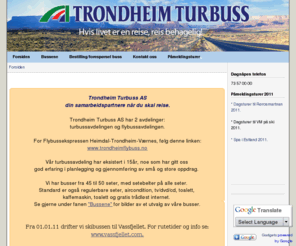 trondheimturbuss.no: Trondheim Turbuss AS - Forsiden
