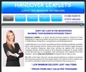 handover-leaflets.com: LEAFLETS
leaflet distributors in the burton area