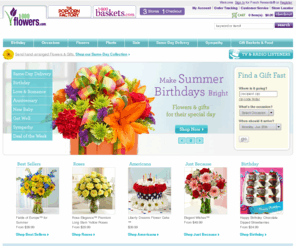 online-a-thon.com: Flowers, Roses, Gift Baskets, Same Day Florists | 1-800-FLOWERS.COM
Order flowers, roses, gift baskets and more. Get same-day flower delivery for birthdays, anniversaries, and all other occasions. Find fresh flowers at 1800Flowers.com.