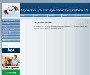 schulleitungsverbaende.de: Herzlich Willkommen
Joomla! - dynamische Portal-Engine und Content-Management-System