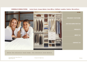 testourweb.com: Closet World | Custom Closets | Closet Design
Closet World offers Closets, garages, home offices, laundry room cabinets, pantries and custom closet designs. CALL 1-800-434-6018.