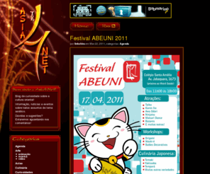 asia4net.com: Asian4Net - Portal sobre cultura oriental
Site sobre curiosidades, cultura e eventos orientais ou asiáticos em geral.