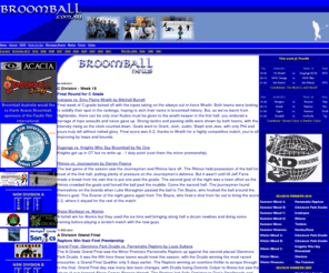 broomball.com.au: 
Australian Broomball.com.au