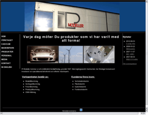 prototypverktyg.com: Välkommen till IP Modeller AB - Design - Gjuteri - Prototyp - Fixtur - 
Verktyg
IP Modeller tillverkar gjuteri modeller, fixturer, verktyg, design modeller och prototyper till fordon, gjuteri och verkstad industrin. Vi utför även mätning och kolfiber laminering.