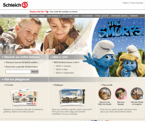 schleich-spielfiguren.net: Schleich action figures: animal toys, figurines, horse toys, smurfs, castle toys
Schleich action figures: Schleich manufactures high quality educational toys, as animal toys, figurines, horse toys, smurfs, castle toys, dinosaur toys, toy knights, toy elves.