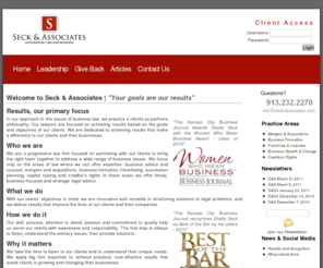 sheilaseck.com: Seck & Associates LLC
